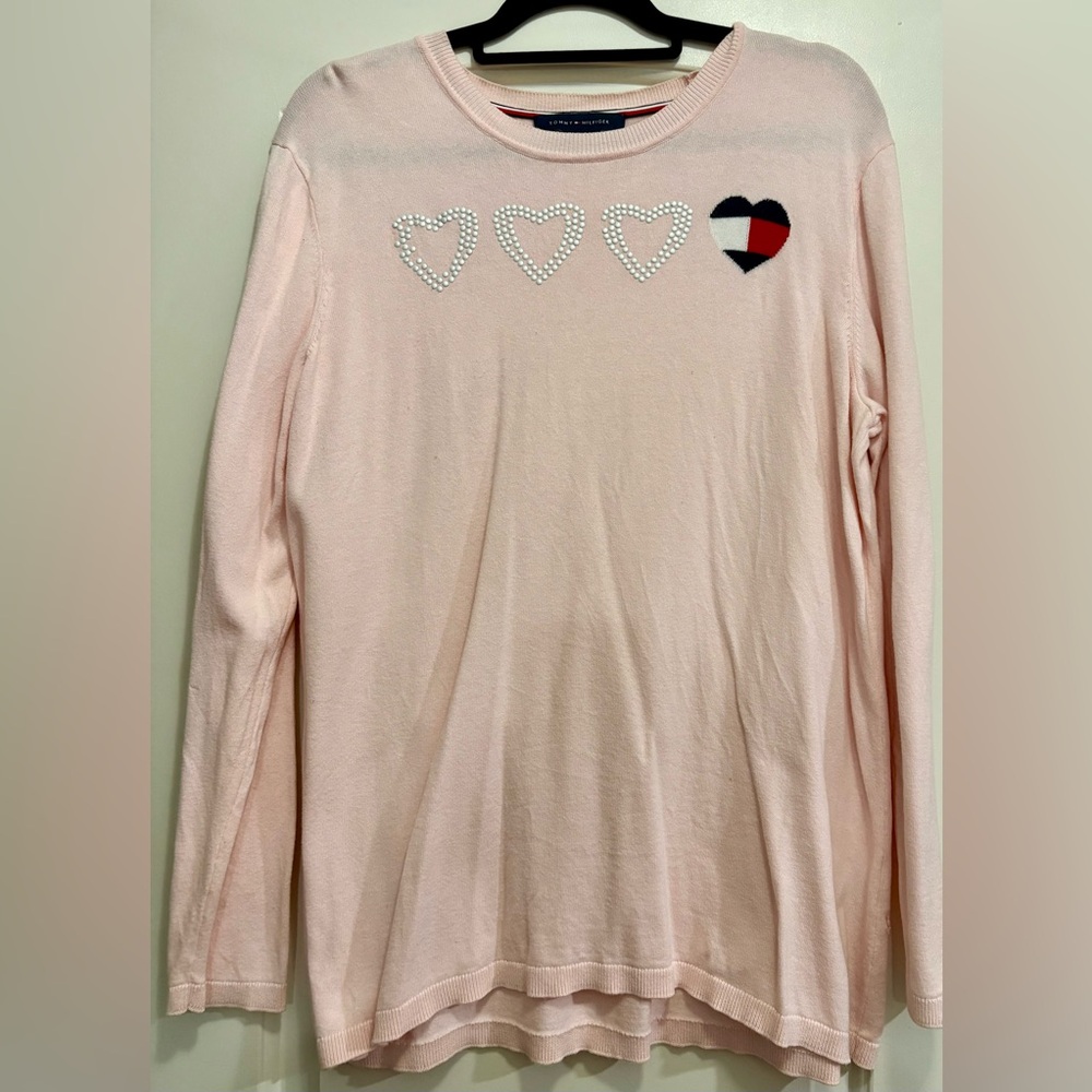 Tommy Hilfiger Kids Pink Long Sleeve Top